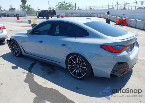 2024 BMW I4 M50 из США, поврежденный, VIN WBY33AW09RFT40175